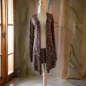 Multicolored Hooded Sweater